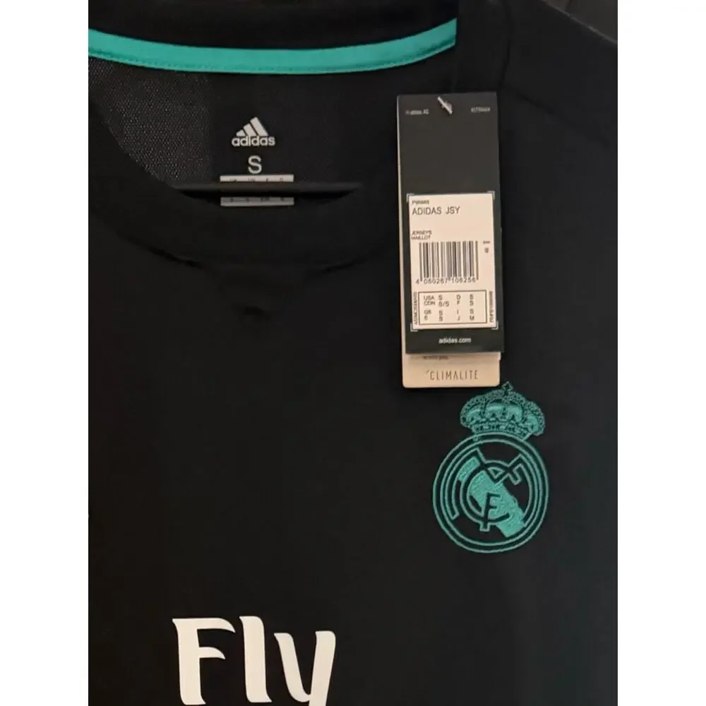 NWT Madrid 2017/2018 Away   ADIDAS  # 7 Ronaldo Football Soccer Jersey Small